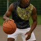 Eritrea African Tribal Mix Paisley Pattern Sleeveless Hoodie Chest Arm Tattoo - African Pride