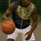 Eritrea African Tribal Mix Paisley Pattern Sleeveless Zip Hoodie Chest Arm Tattoo - African Pride