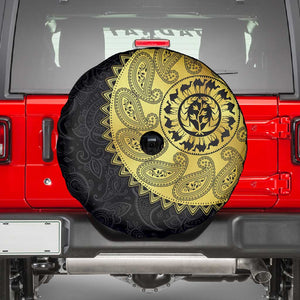 Eritrea African Tribal Mix Paisley Pattern Spare Tire Cover Chest Arm Tattoo