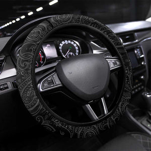 Eritrea African Tribal Mix Paisley Pattern Steering Wheel Cover Chest Arm Tattoo