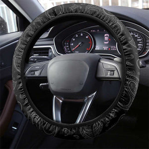 Eritrea African Tribal Mix Paisley Pattern Steering Wheel Cover Chest Arm Tattoo