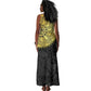 Eritrea African Tribal Mix Paisley Pattern Tank Maxi Dress Chest Arm Tattoo