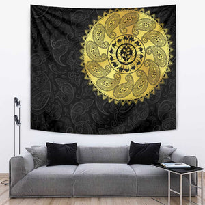 Eritrea African Tribal Mix Paisley Pattern Tapestry Chest Arm Tattoo
