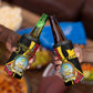 Personalized República de Angola 4 in 1 Can Cooler Tumbler Coat Of Arms With Map