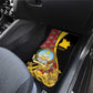 Personalized República de Angola Car Mats Coat Of Arms With Map