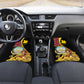 Personalized República de Angola Car Mats Coat Of Arms With Map