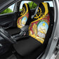 Personalized República de Angola Car Seat Cover Coat Of Arms With Map