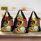 Personalized República de Angola Grocery Bag Coat Of Arms With Map