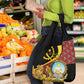 Personalized República de Angola Grocery Bag Coat Of Arms With Map