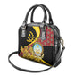 Personalized República de Angola Shoulder Handbag Coat Of Arms With Map
