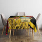 Personalized República de Angola Tablecloth Coat Of Arms With Map