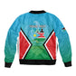 Personalised South Sudan Bomber Jacket Coat Of Arms - Happy Independence Day