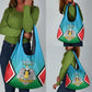 Personalised South Sudan Grocery Bag Coat Of Arms - Happy Independence Day