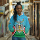 Personalised South Sudan Hoodie Coat Of Arms - Happy Independence Day