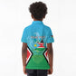 Personalised South Sudan Kid Polo Shirt Coat Of Arms - Happy Independence Day
