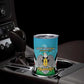Personalised South Sudan Tumbler Cup Coat Of Arms - Happy Independence Day