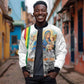 Melkam Gena Ethiopia Bomber Jacket Saint Mary Lalibela Churches