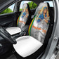 Melkam Gena Ethiopia Car Seat Cover Saint Mary Lalibela Churches