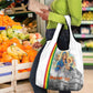 Melkam Gena Ethiopia Grocery Bag Saint Mary Lalibela Churches