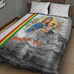 Melkam Gena Ethiopia Quilt Bed Set Saint Mary Lalibela Churches