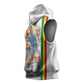 Melkam Gena Ethiopia Sleeveless Hoodie Saint Mary Lalibela Churches - African Pride