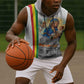Melkam Gena Ethiopia Sleeveless Hoodie Saint Mary Lalibela Churches - African Pride