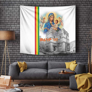 Melkam Gena Ethiopia Tapestry Saint Mary Lalibela Churches