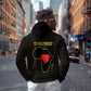 Personalized  African-American Black Love Day Hoodie Sankofa Heart - Nya Akoma