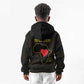 Personalized  African-American Black Love Day Kid Hoodie Sankofa Heart - Nya Akoma