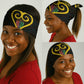 Personalized  African-American Black Love Day Neck Gaiter Sankofa Heart - Nya Akoma LT15