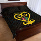 Personalized African-American Black Love Day Quilt Bed Set Sankofa Heart - Nya Akoma