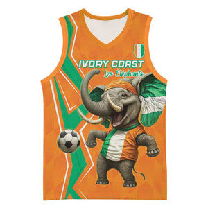 Custom Afro Ivory Coast Football Basketball Jersey Go Champions - African Pride