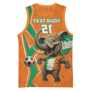 Custom Afro Ivory Coast Football Basketball Jersey Go Champions - African Pride