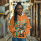 Custom Afro Ivory Coast Football Hoodie Go Champions