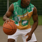Personalized Afro Ivory Coast Sleeveless Hoodie Coat Of Arms With Kente Pattern - African Pride