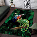 Reunion Island Area Rug Furcifer Pardalis