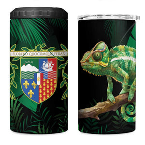 Reunion Island 4 in 1 Can Cooler Tumbler Furcifer Pardalis