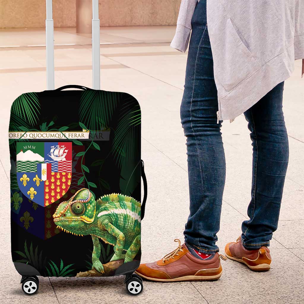 Reunion Island Luggage Cover Furcifer Pardalis