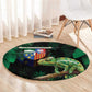 Reunion Island Round Carpet Furcifer Pardalis