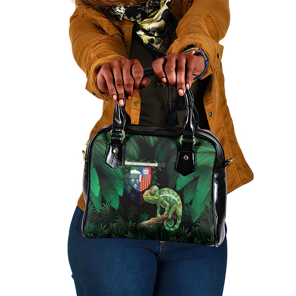 Reunion Island Shoulder Handbag Furcifer Pardalis