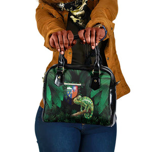 Reunion Island Shoulder Handbag Furcifer Pardalis
