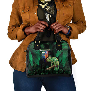 Reunion Island Shoulder Handbag Furcifer Pardalis