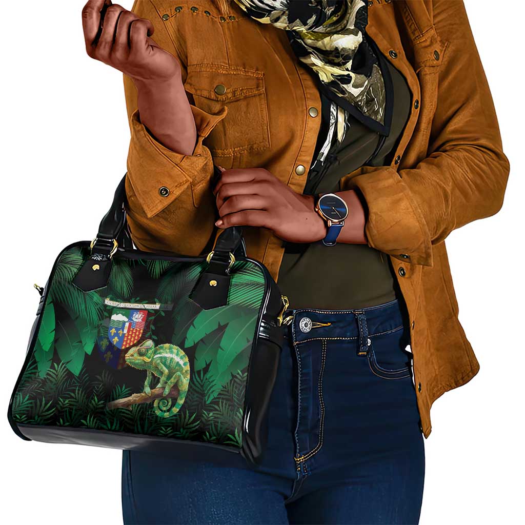 Reunion Island Shoulder Handbag Furcifer Pardalis