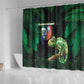 Reunion Island Shower Curtain Furcifer Pardalis