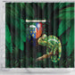 Reunion Island Shower Curtain Furcifer Pardalis