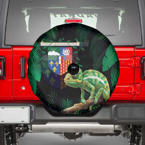 Reunion Island Spare Tire Cover Furcifer Pardalis