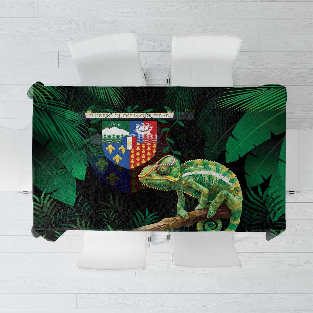Reunion Island Tablecloth Furcifer Pardalis