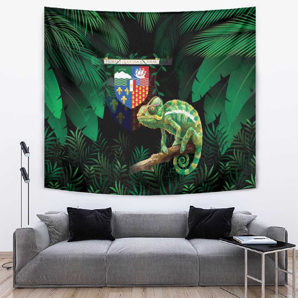 Reunion Island Tapestry Furcifer Pardalis