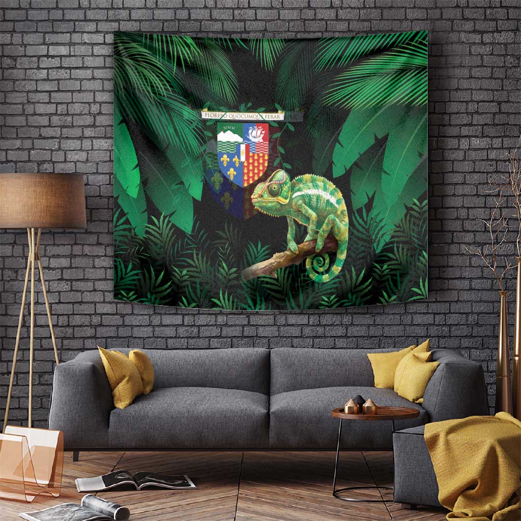 Reunion Island Tapestry Furcifer Pardalis