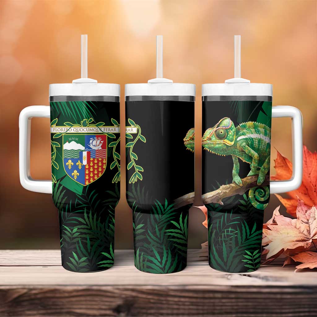 Reunion Island Tumbler With Handle Furcifer Pardalis